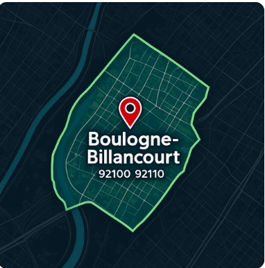 Zones D'intervention de dératisation à -Boulogne-Billancourt (92100)-(92110) -sos-Nuisible-express