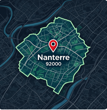 zones d’intervention de dératisation à Nanterre 92000 – SOS Nuisible Express